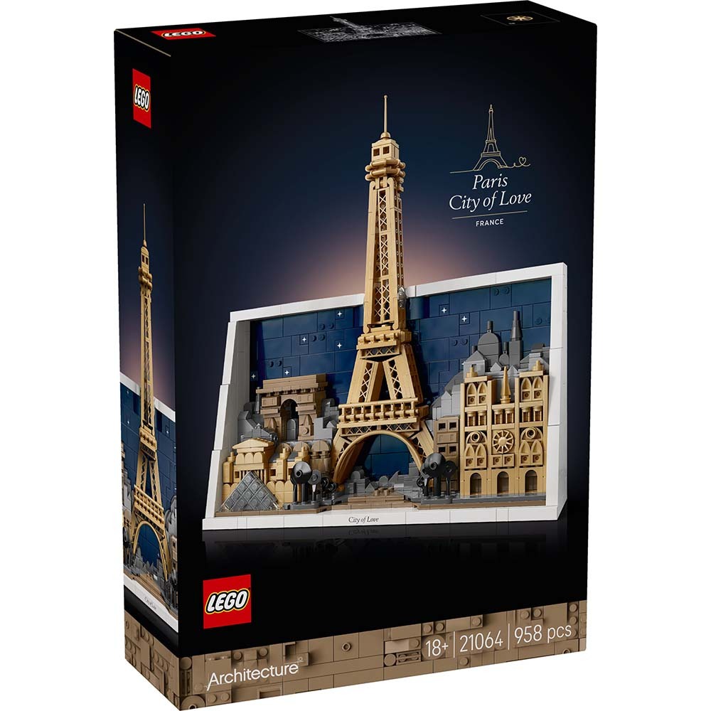 LEGO 21064 樂高積木 21064 ARCHITECTURE 世界建築系列 - 巴黎－愛之城