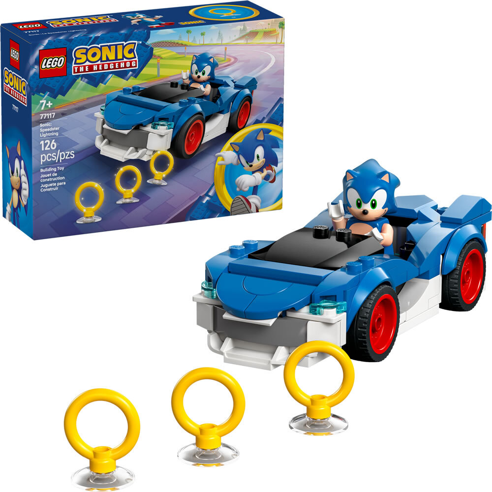 LEGO 77117 樂高積木 77117 Sonic 音速小子系列 - 索尼克：Speedster Lightning