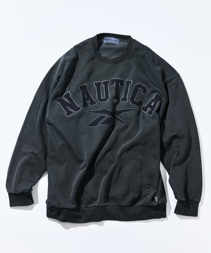 【預購】NAUTICA X REEBOK 大LOGO重磅圓領上衣 3色 NAUTICAS