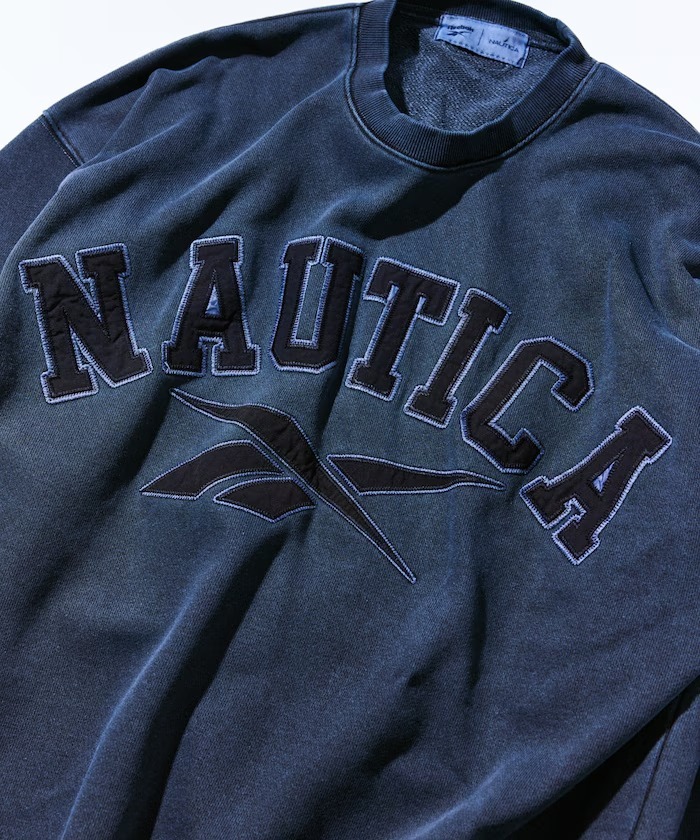 【預購】NAUTICA X REEBOK 大LOGO重磅圓領上衣 3色 NAUTICAS
