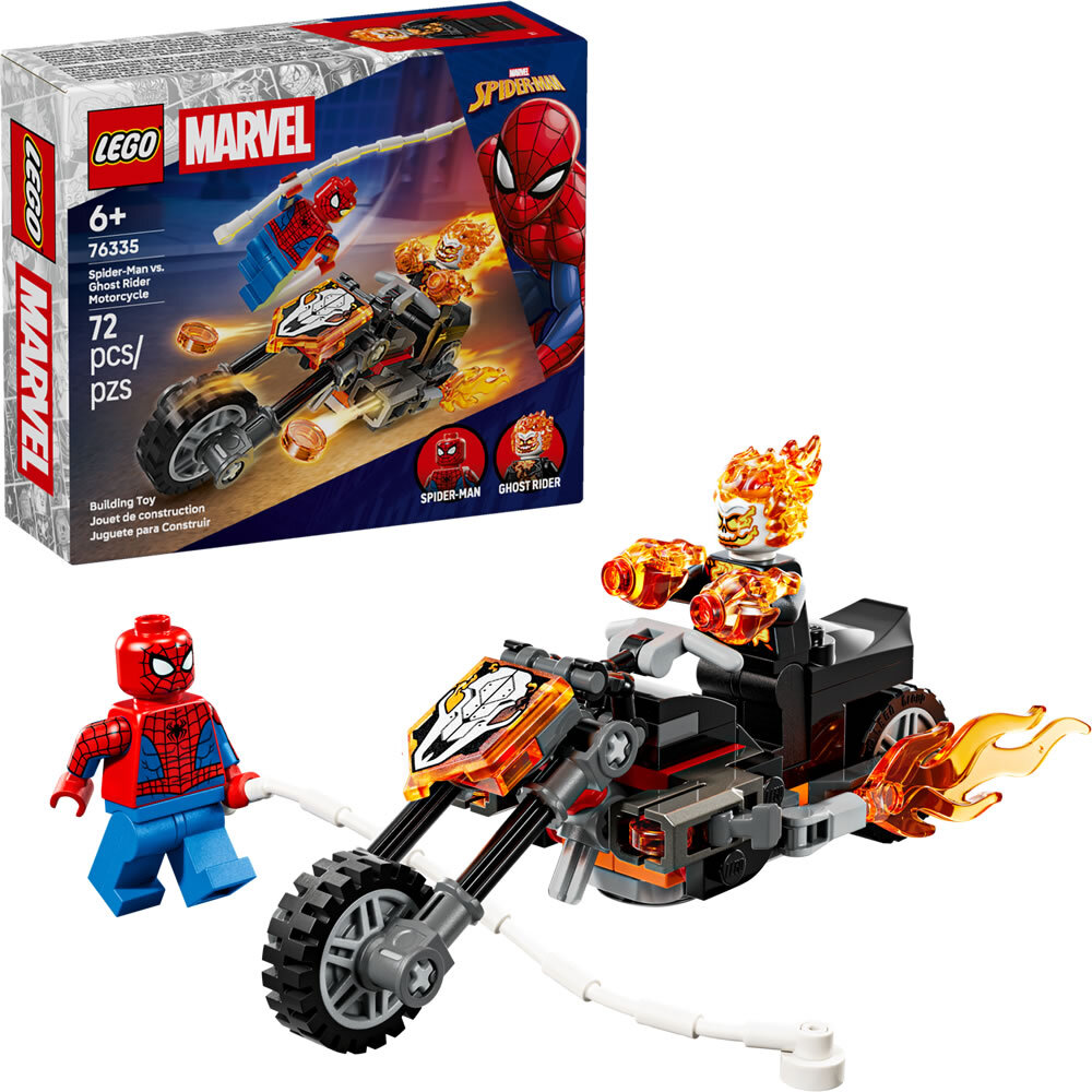 LEGO 76335 樂高積木 76335 Super Heroes 超級英雄系列 - 蜘蛛人大戰惡靈戰警摩托車
