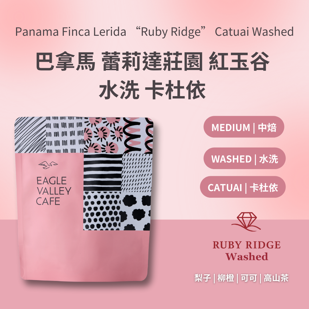 巴拿馬 蕾莉達莊園 紅玉谷 水洗 卡杜依  中焙 咖啡豆