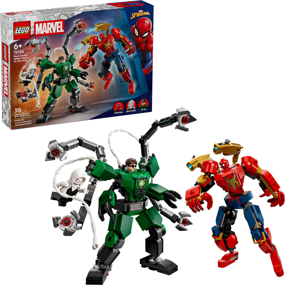 LEGO 76338 樂高積木 76338 Super Heroes 超級英雄系列 - 機甲大戰：蜘蛛人 vs. 八爪博士