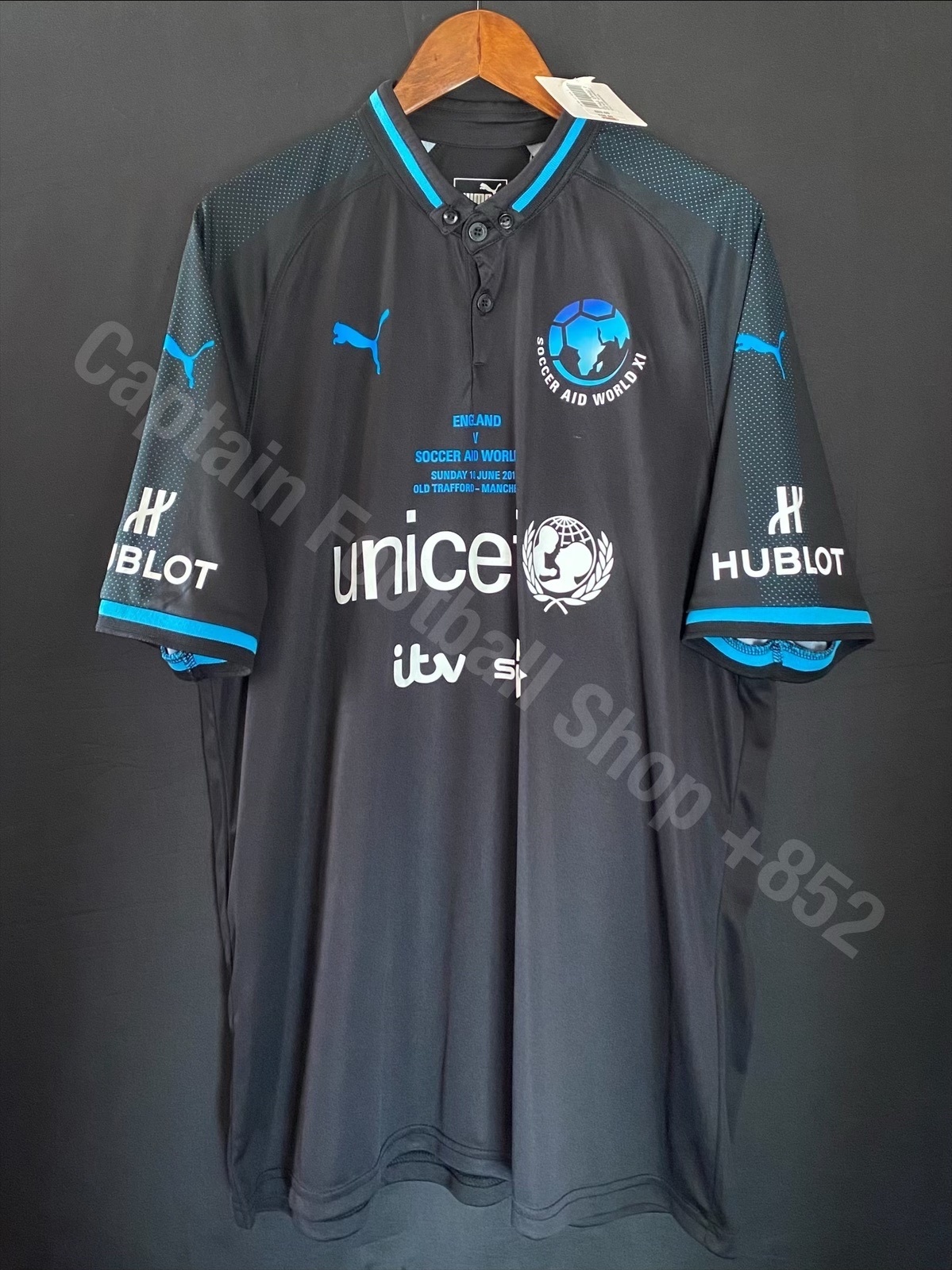 (BNWT) SOCCER AID WORLD XI 2018 Puma Special Shirt #958 BOLT