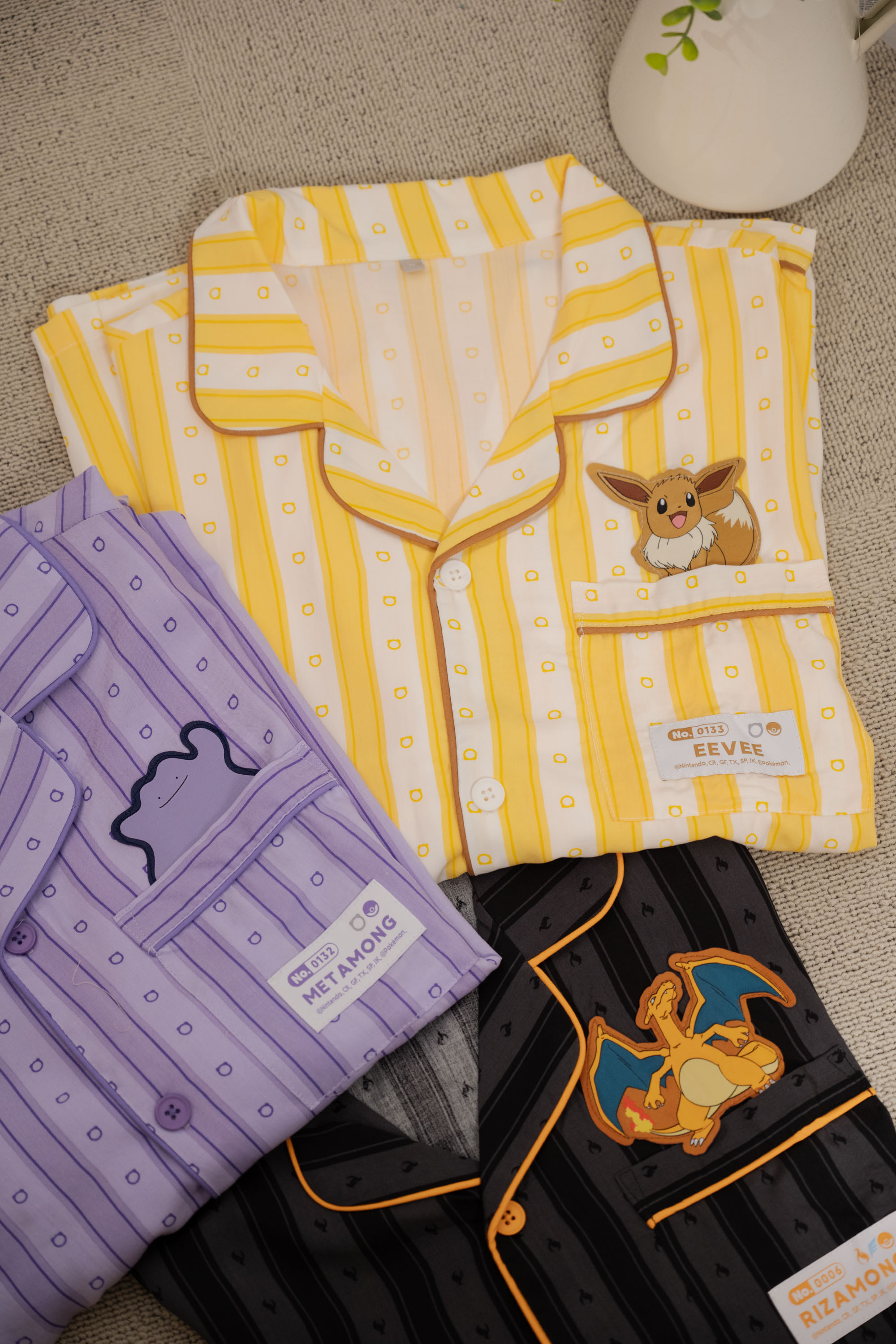 【現貨】SPAO x 寶可夢 長袖睡衣組 3色 SPPPF49U04