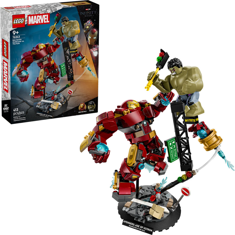 LEGO 76343 樂高積木 76343 Super Heroes 超級英雄系列 - 史詩級對決：浩克毀滅者 vs. 浩克