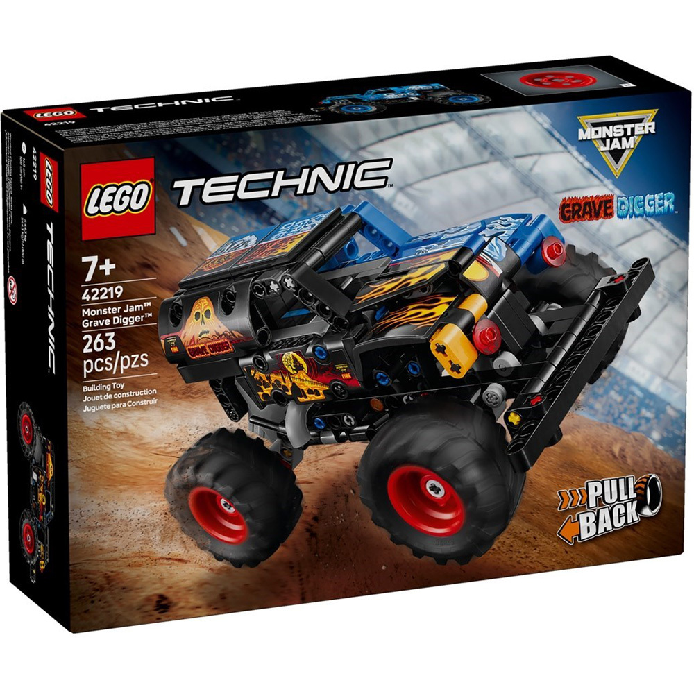 LEGO 42219 樂高積木 42219 Technic 科技系列 - Monster Jam™ Grave Digger™ 火與冰