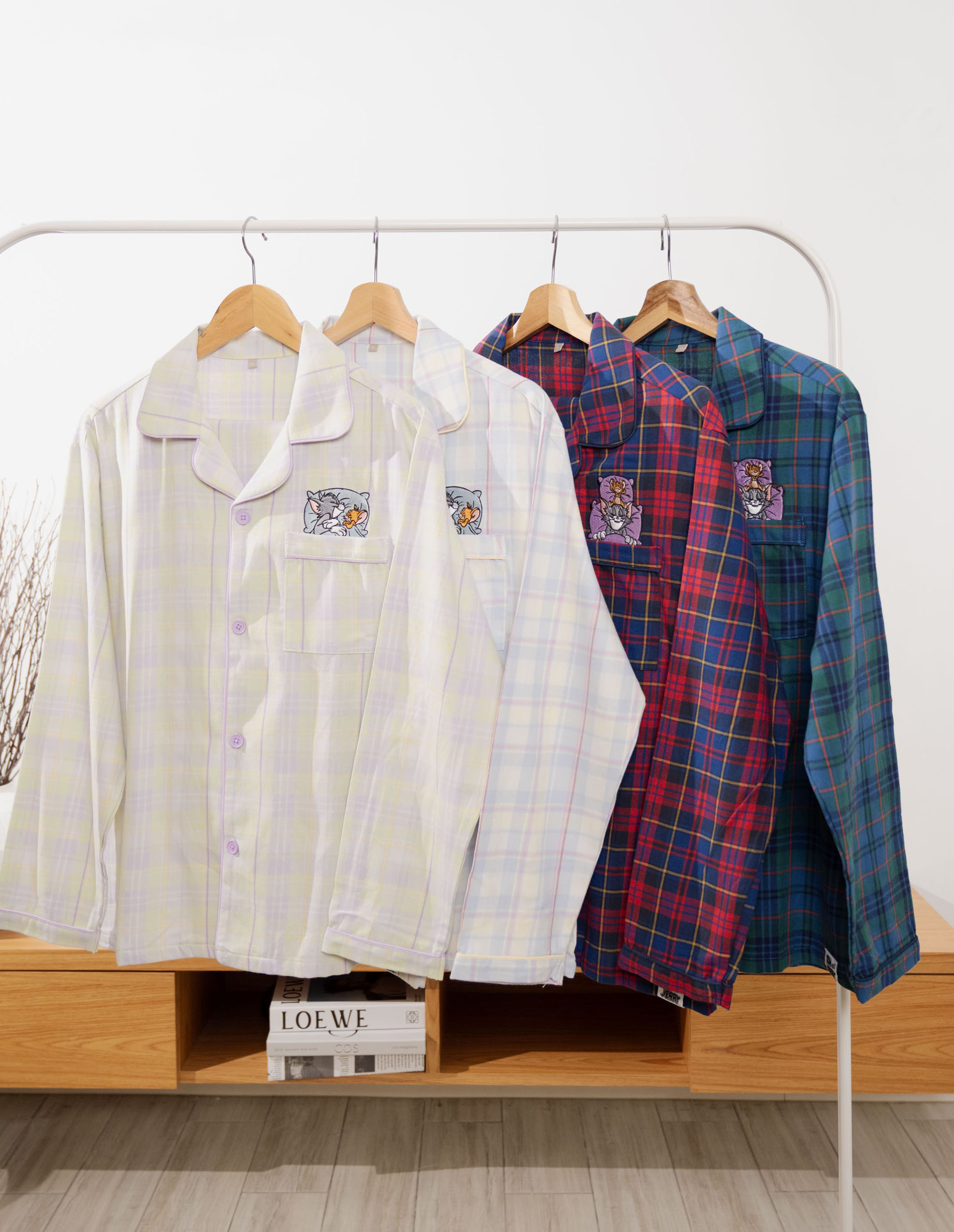 【現貨】SPAO x 湯姆貓與傑利鼠 長袖睡衣組 4色 SPPPF4TU01