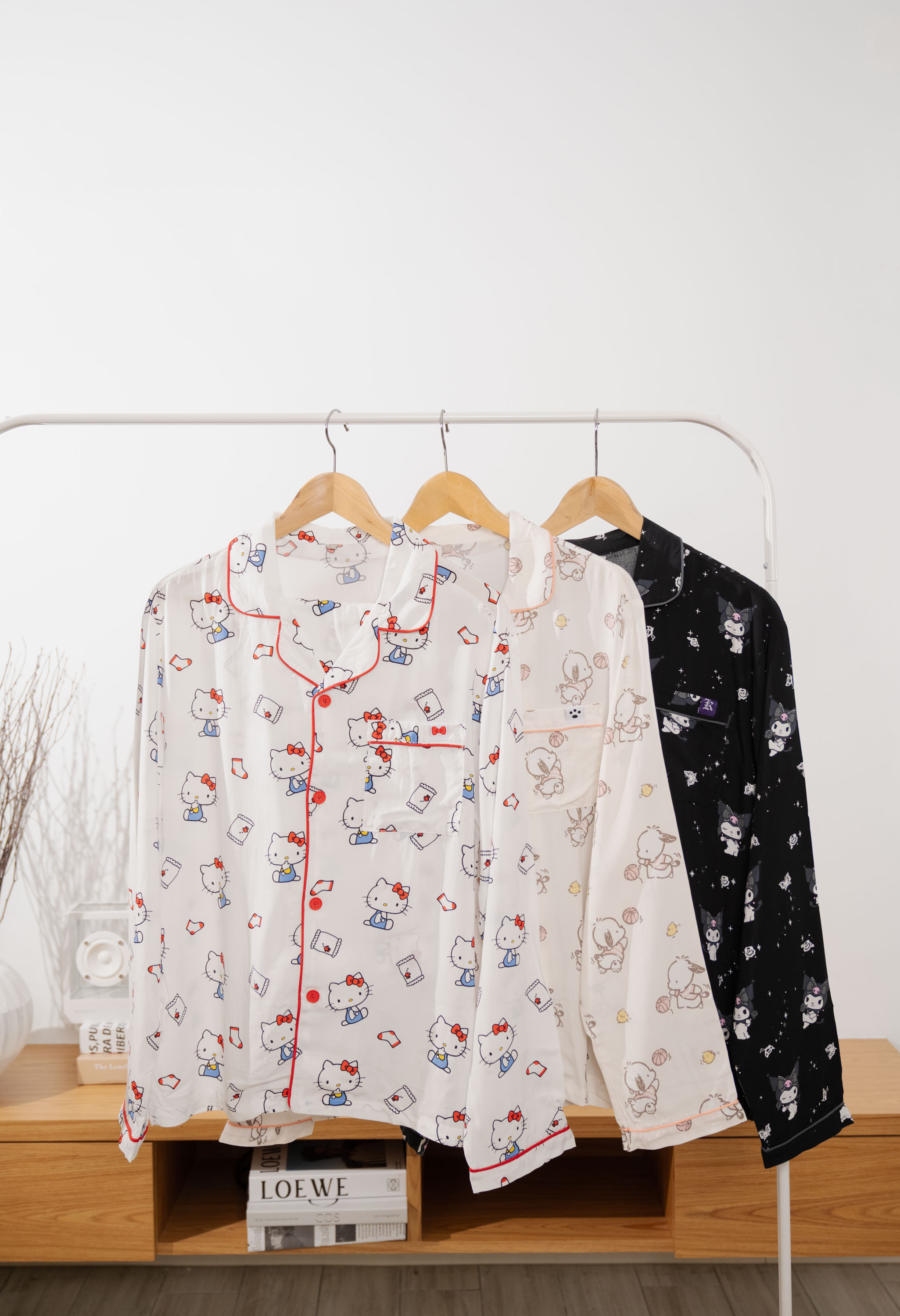 【現貨】SPAO x 三麗鷗 長袖睡衣組 3色 SPPPF49U02