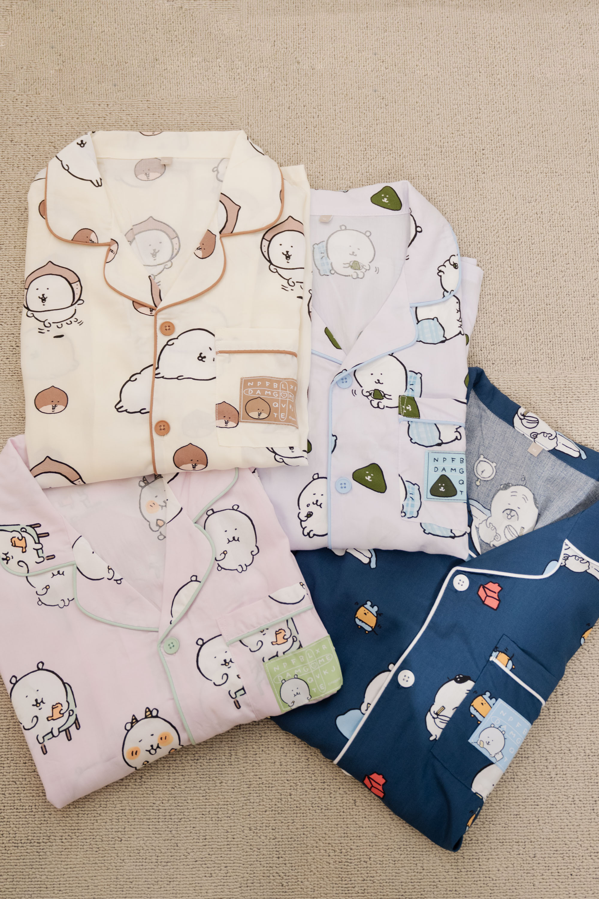 【現貨】SPAO x 自嘲熊 長袖睡衣組 4色 SPPPF49U01