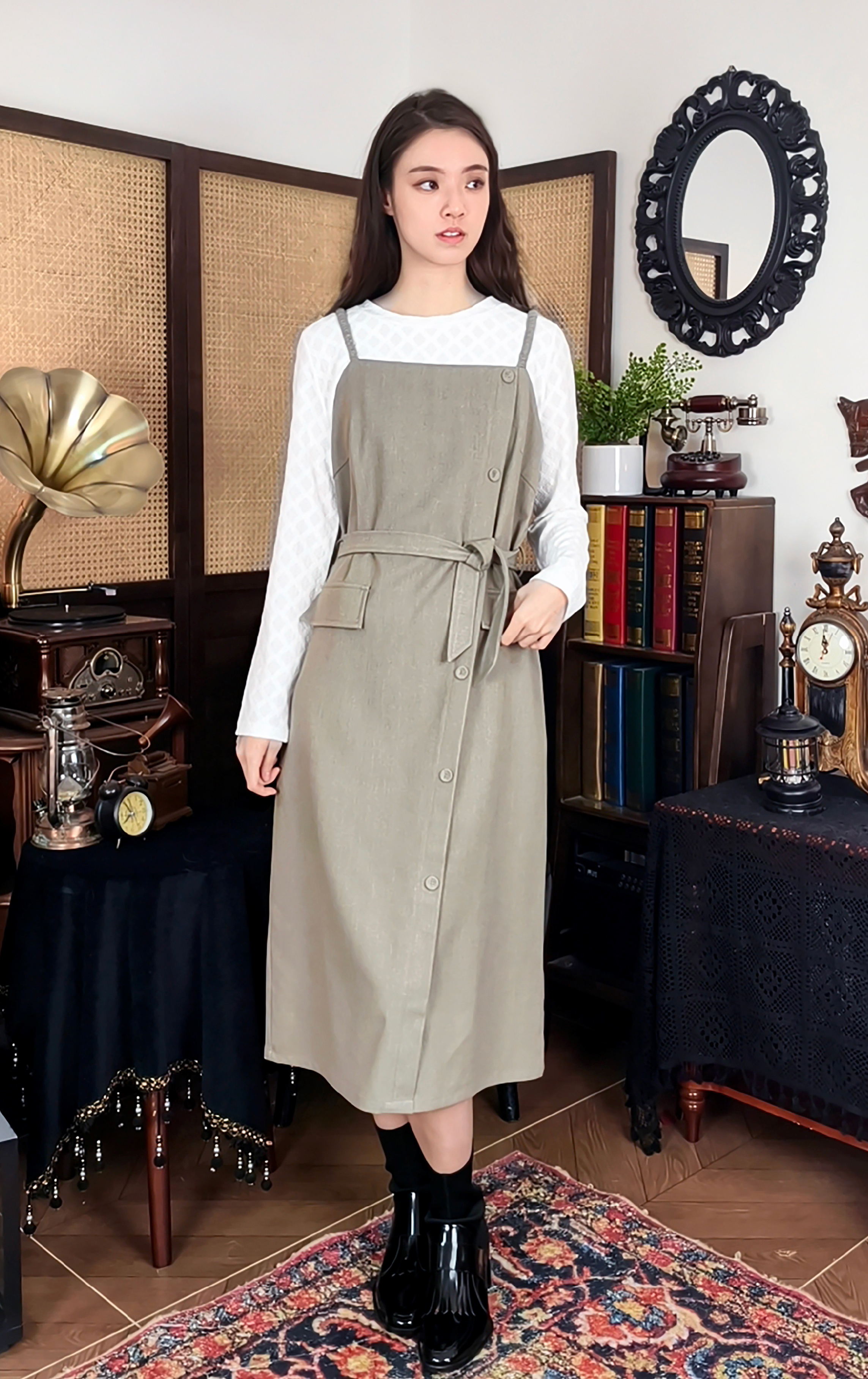 吊帶背心裙 OP0316