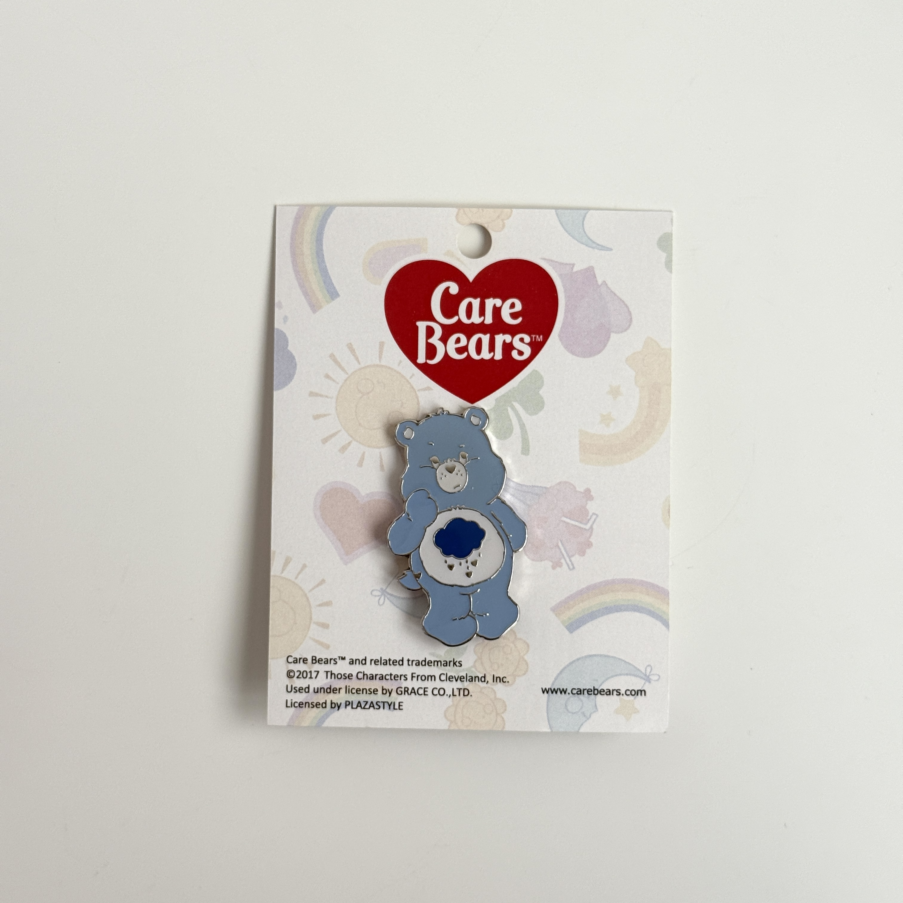 現貨┃日本 Care Bears 彩虹熊 愛心熊 藍色熊熊 別針