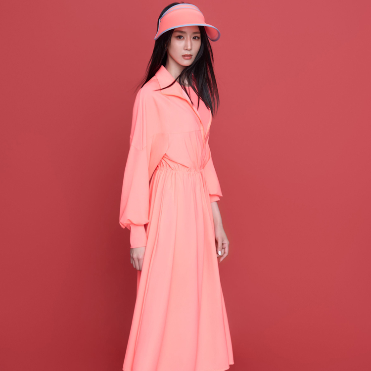 STAND COLLAR JACKET with DETACHABLE HOOD