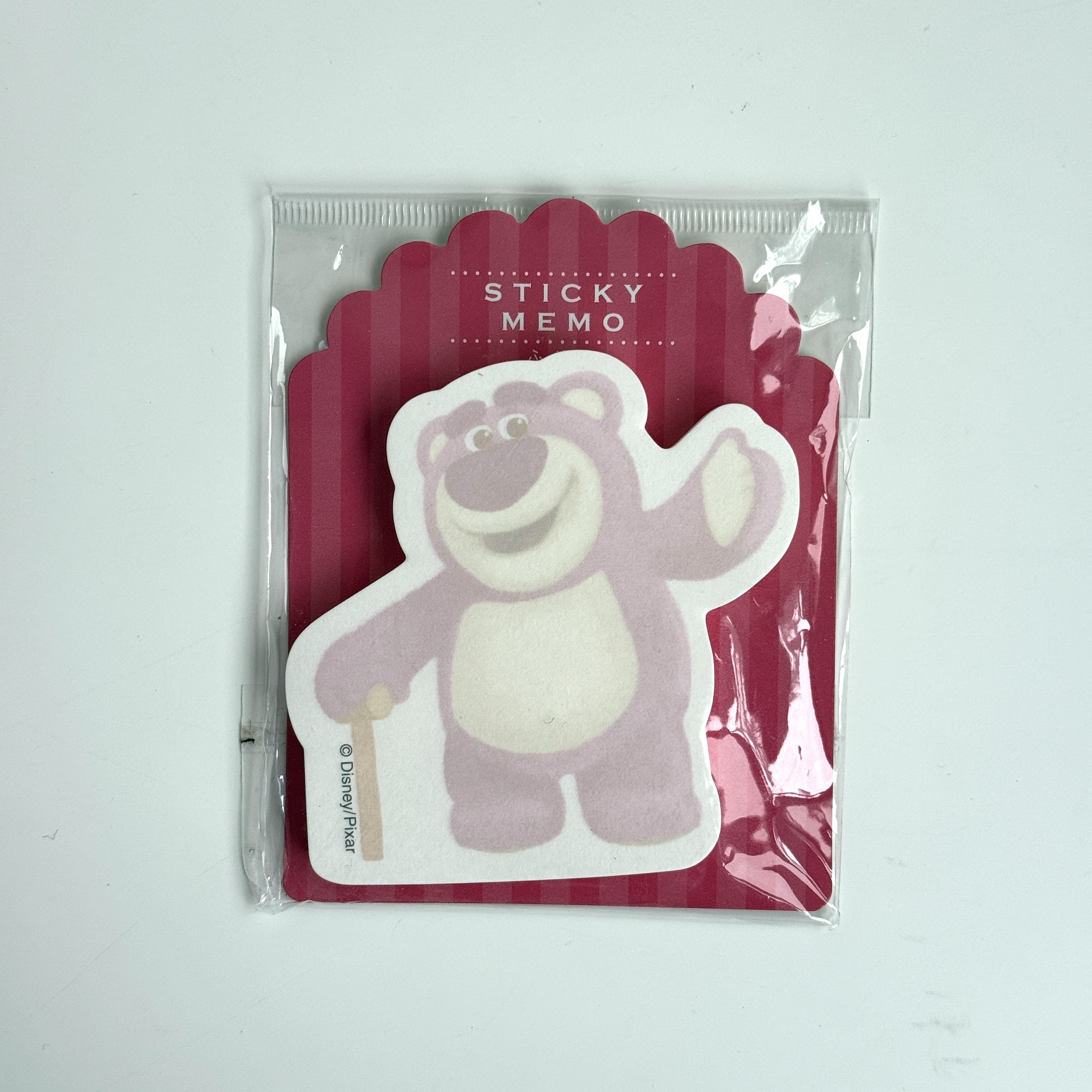 現貨┃日本 迪士尼 DISNEY 皮克斯 玩具總動員 熊抱哥 草莓熊 便條紙