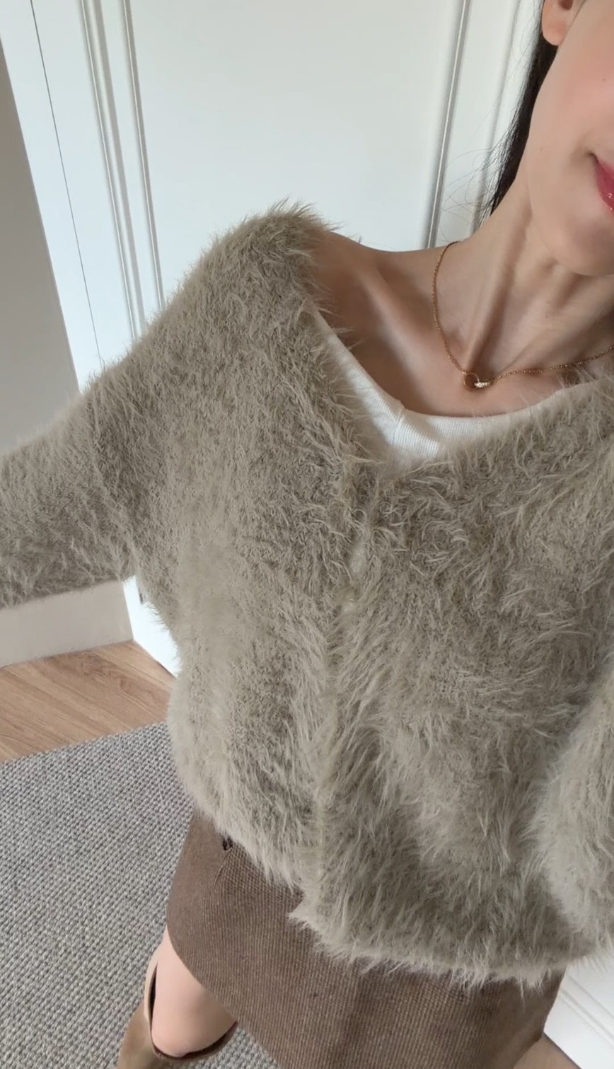 ｜韓國｜毛茸茸造型外套*少量現貨*