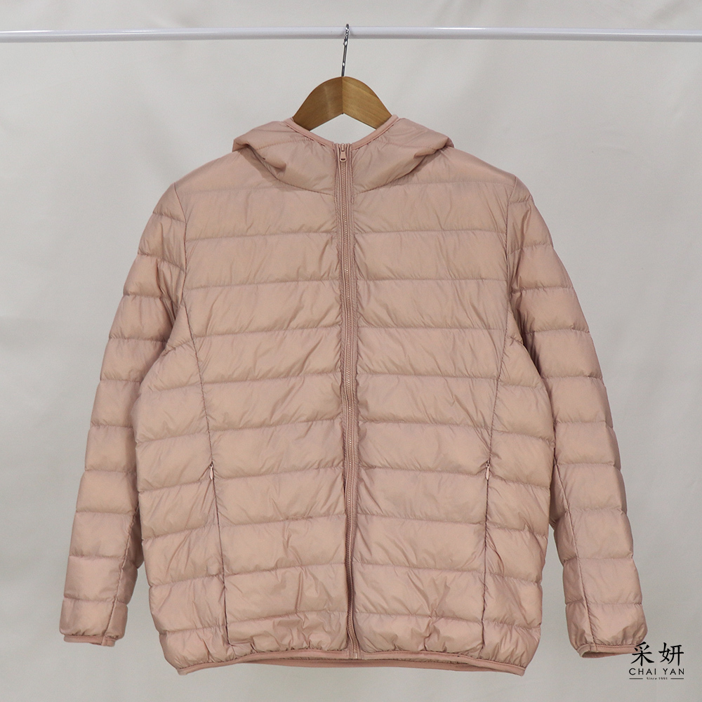 可收納中舖棉防風連帽外套