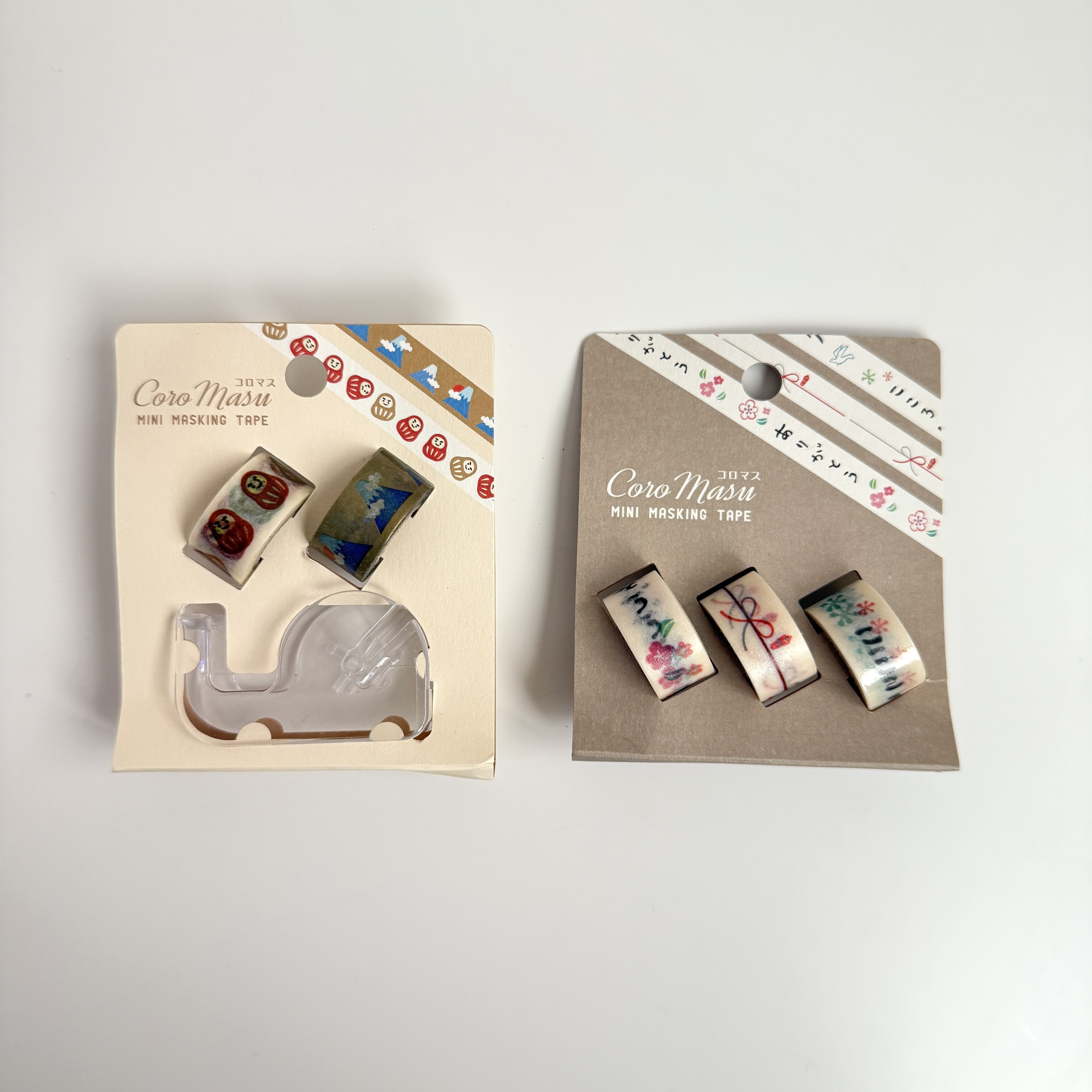 現貨┃日本 日式風格 富士山 不倒翁 迷你紙膠帶