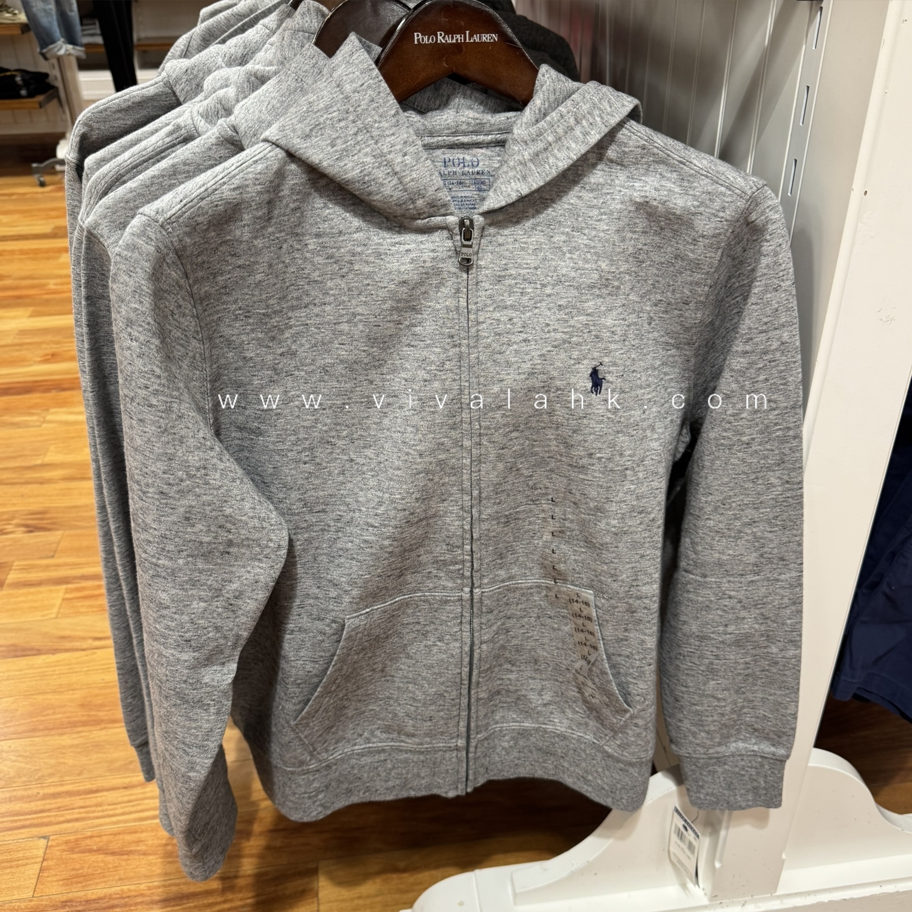 Polo Ralph Lauren - 拉鍊棉質外套 (大童男裝)