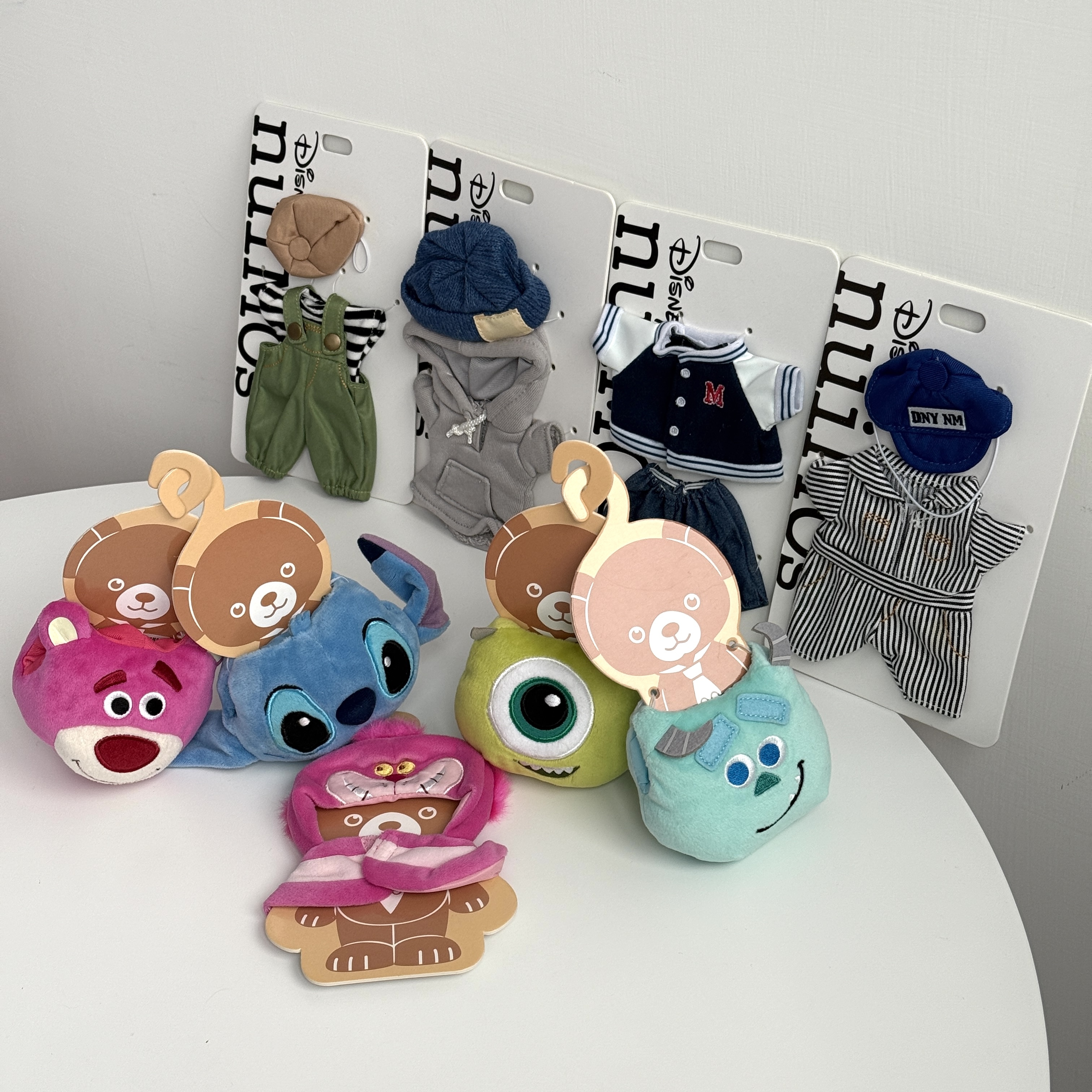 現貨┃日本 DISNEY 迪士尼 怪獸大學 史迪奇 熊抱哥 柴郡貓 娃衣 披肩 造型外衣