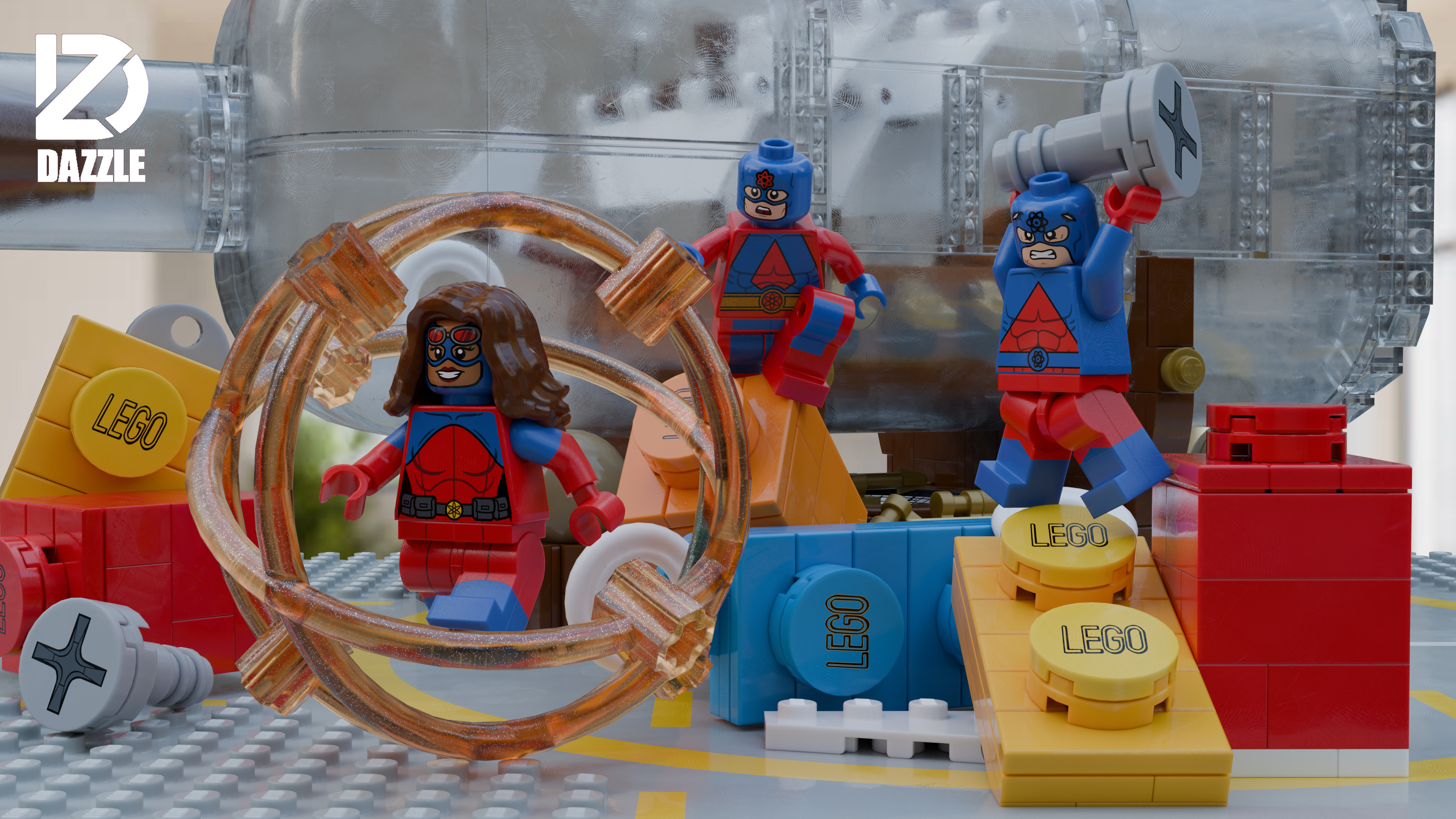 【預訂】【Dazzle Brick】原子