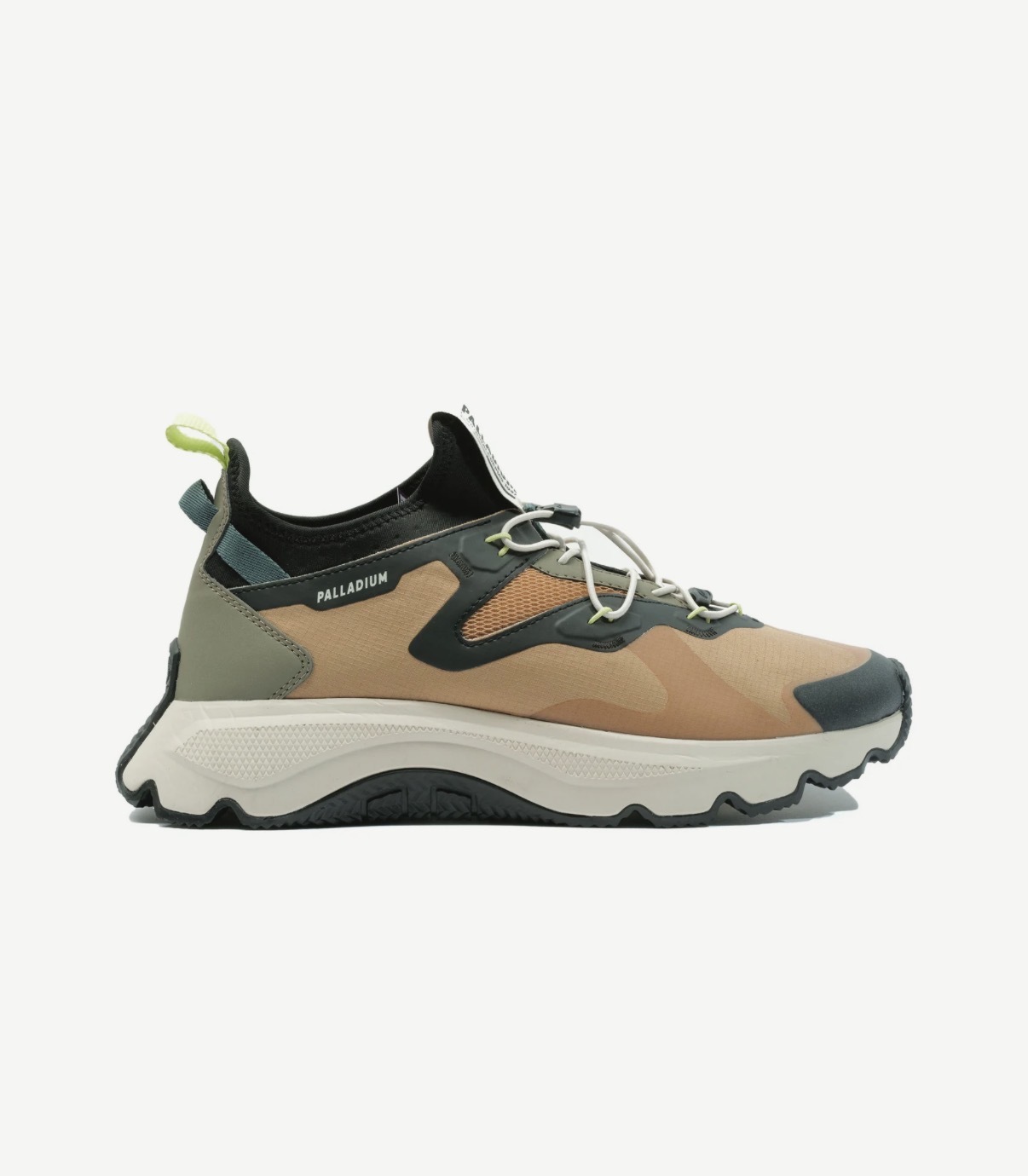 男鞋 PALLADIUM THUNDER LO S 沙漠棕綠 黑灰綠 墨綠 戶外 支撐 防撕裂 伸縮鞋帶 休閒鞋【09164】