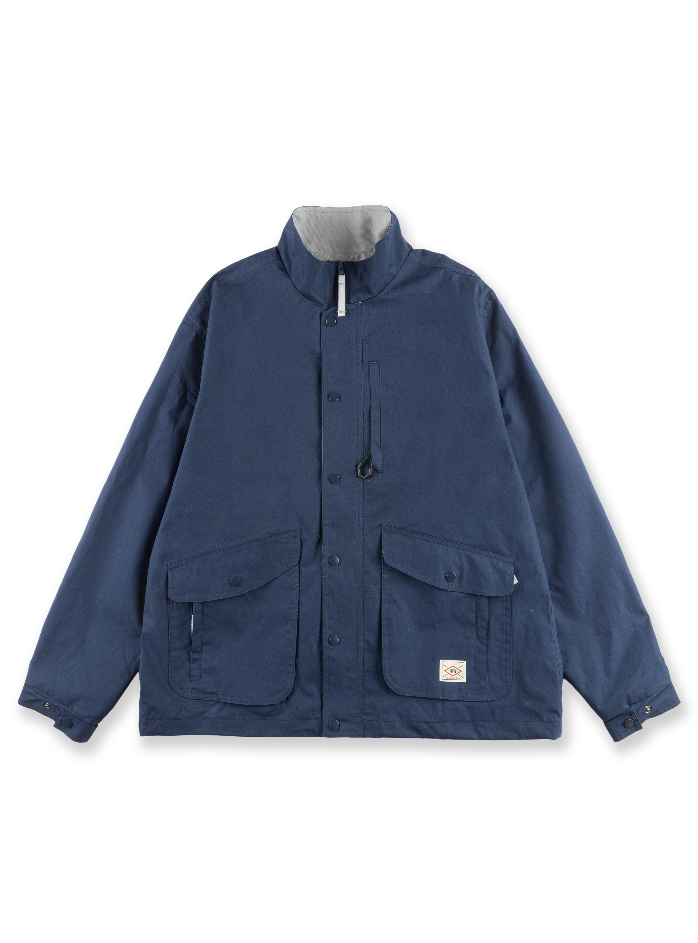 SCENE JACKET_TWO TONE // NVY / GRY