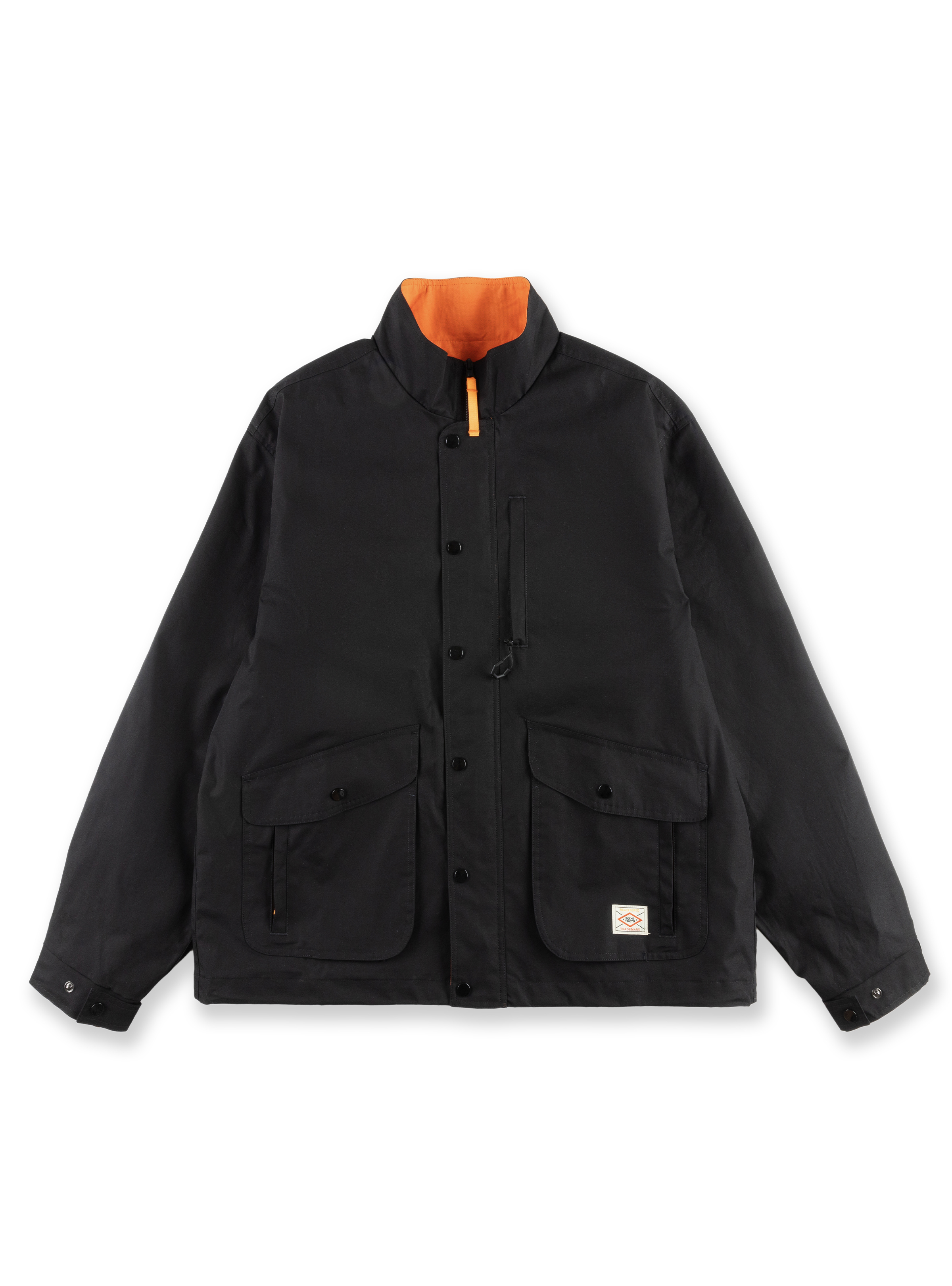 SCENE JACKET_TWO TONE // NVY / ORG