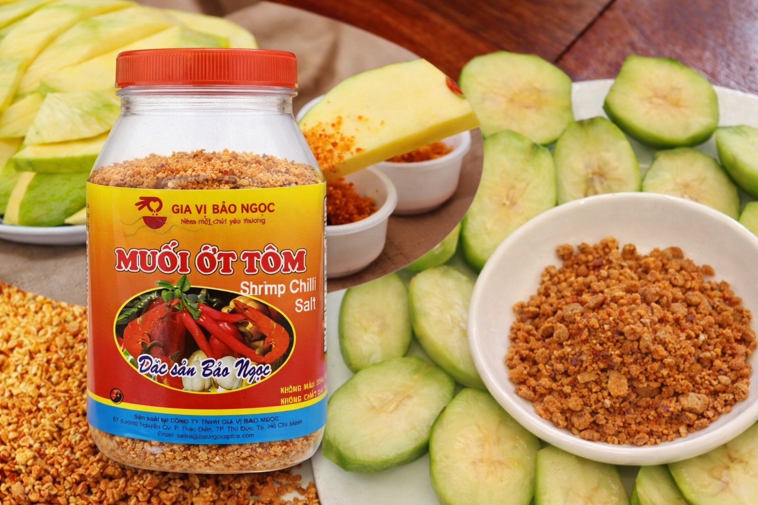 Bao Ngoc Salt and Chili Shrimp 250g