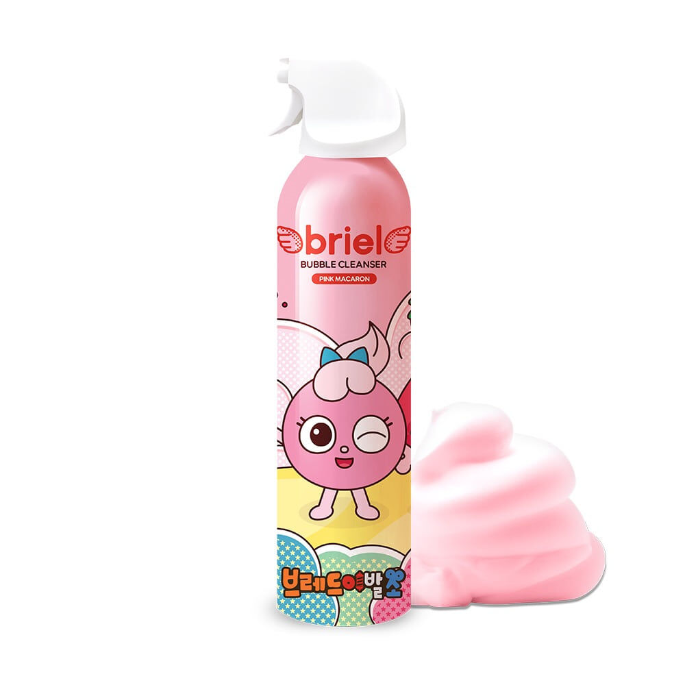 韓國製Briel泡泡沐浴慕斯200ml＜天才麵包理髮師聯名款＞草莓