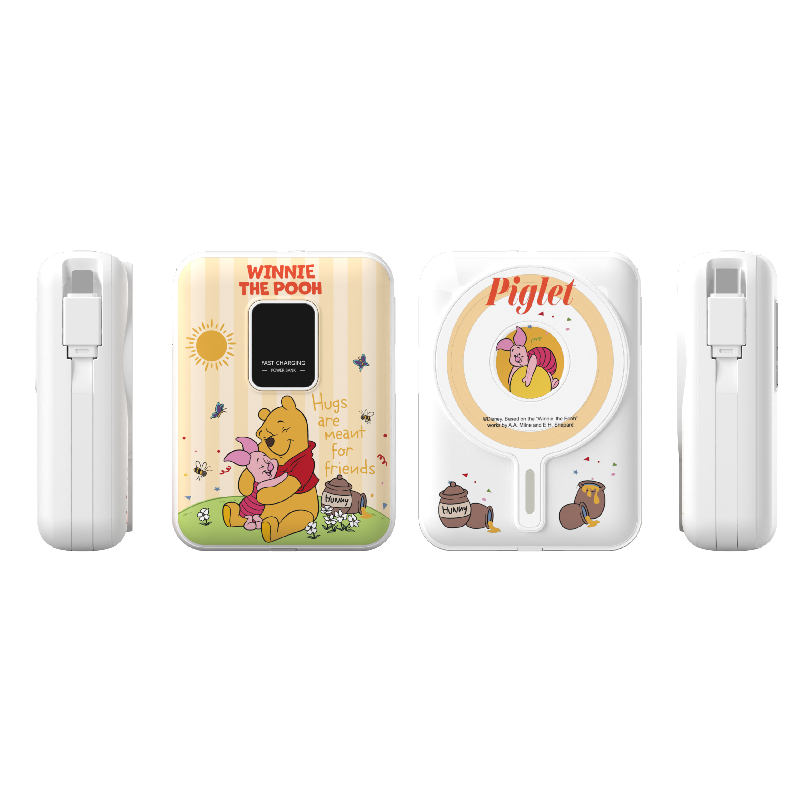 i-Smart 10000mAh磁吸雙線行動電源（維尼）