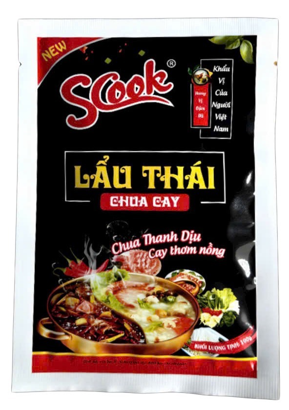 SCOOK Thai Hot Pot Seasoning Packet 100g
