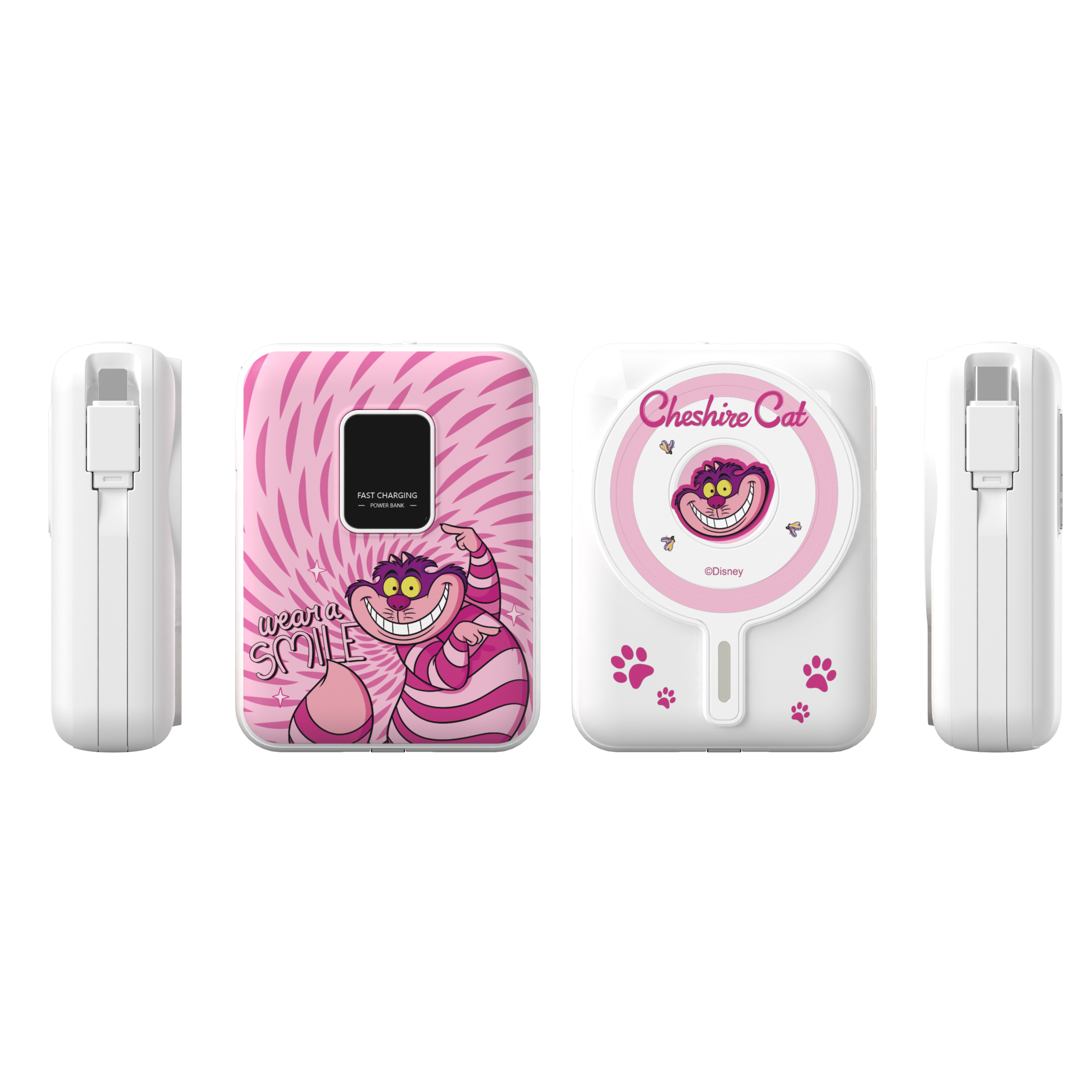 i-Smart 10000mAh磁吸雙線行動電源（妙妙貓）