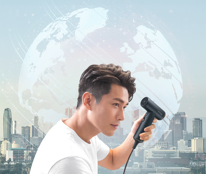 便攜旅行風筒, 迷你旅行風筒, 全球電壓風筒, 輕巧吹風機