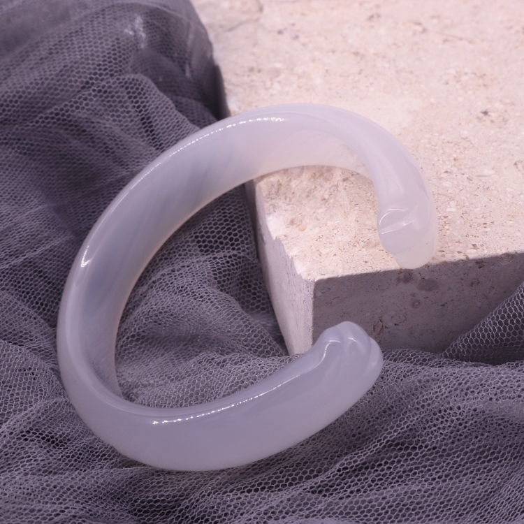 【天然石水晶手鐲】圈口尺寸60以上 粉水晶/白胖貓爪瑪瑙