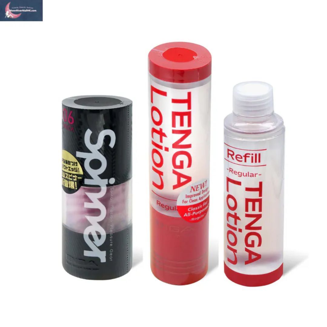 TENGA Spinner 06 衝擊磚 & 潤滑劑 x 2支