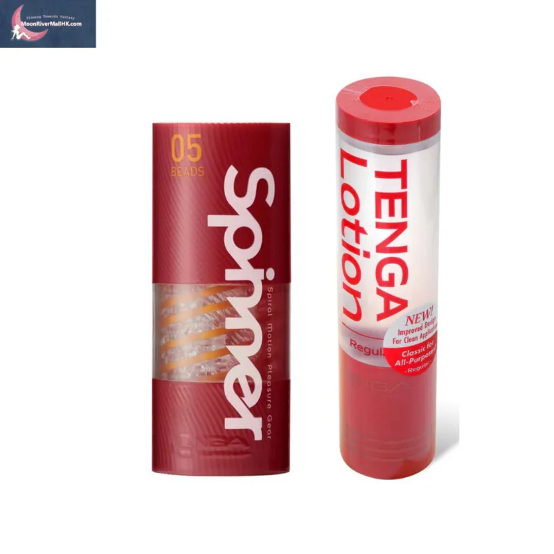 Tenga Spinner 05 Beads and Lotion x 2 Package