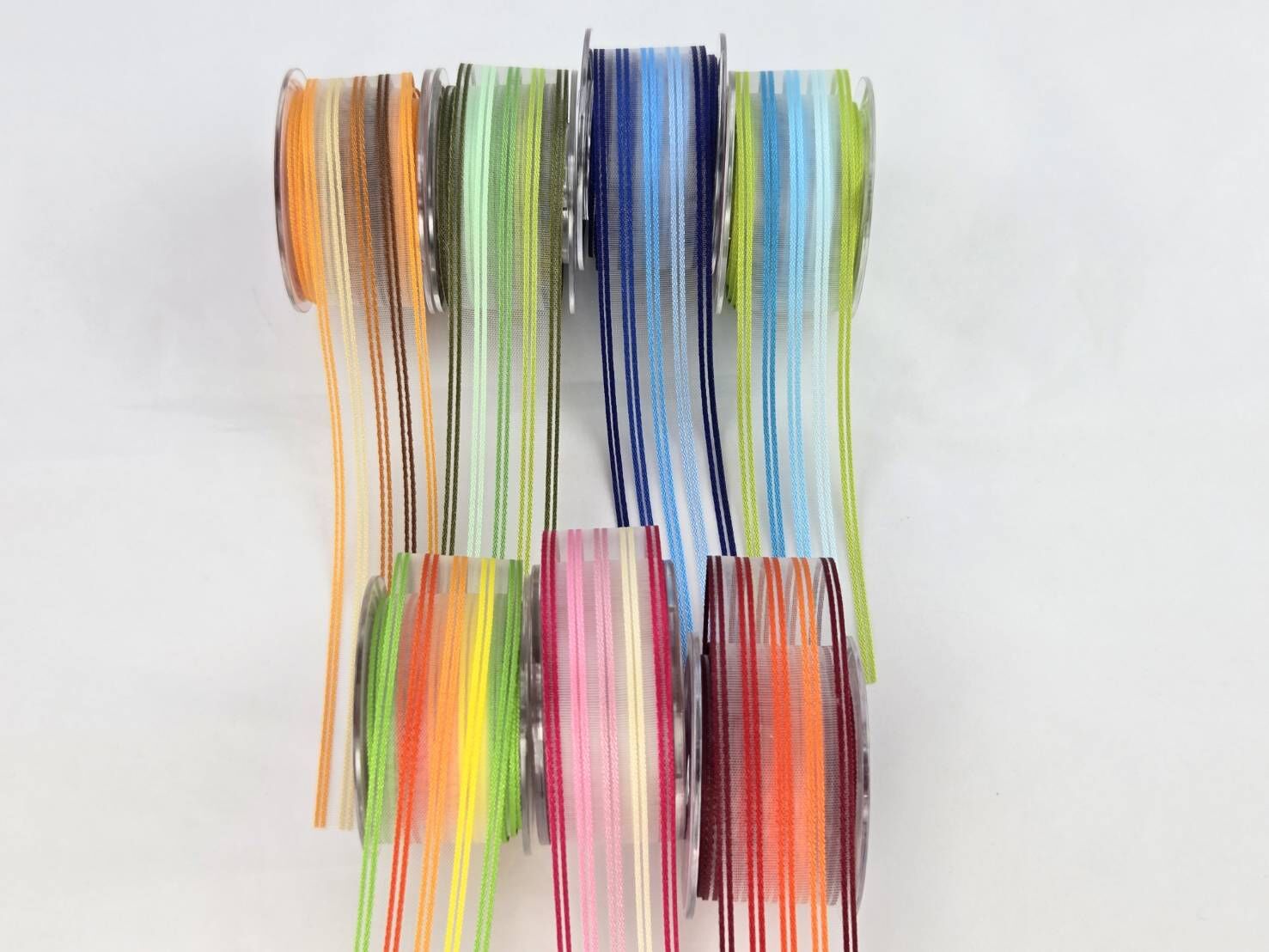 透光多線條/平織網紗/22mm