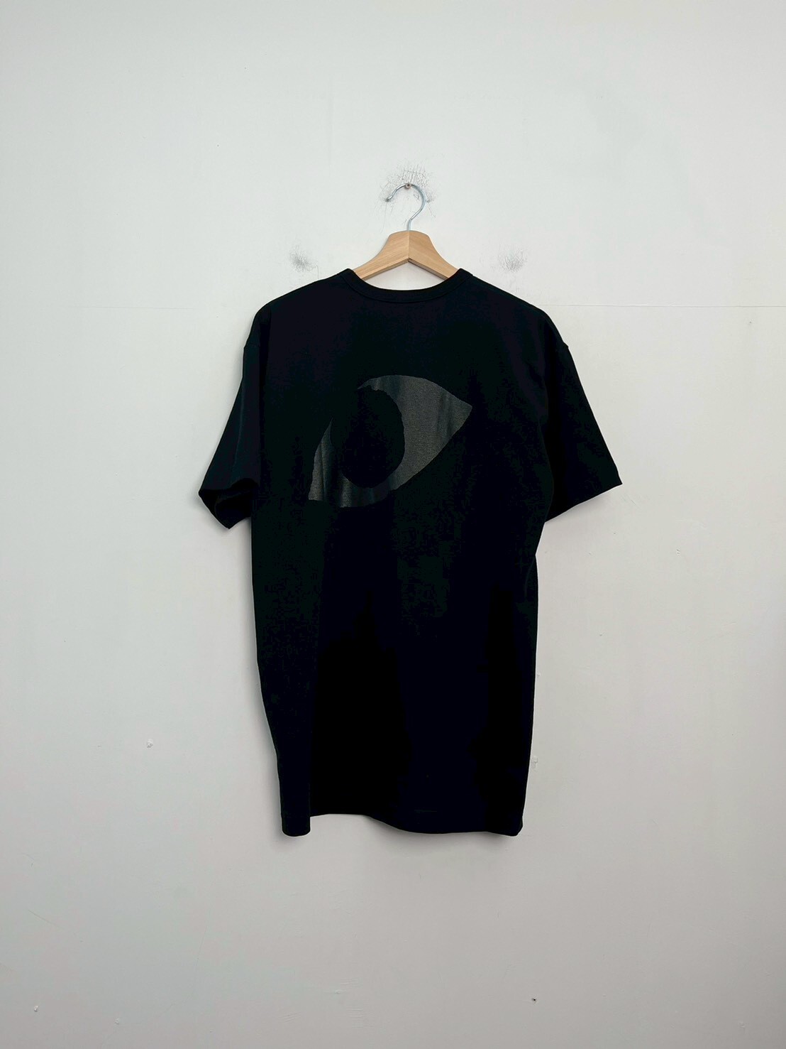 COMME DES GARCONS CDG PLAY EYE PRINT COTTON TEE SIZE XXL