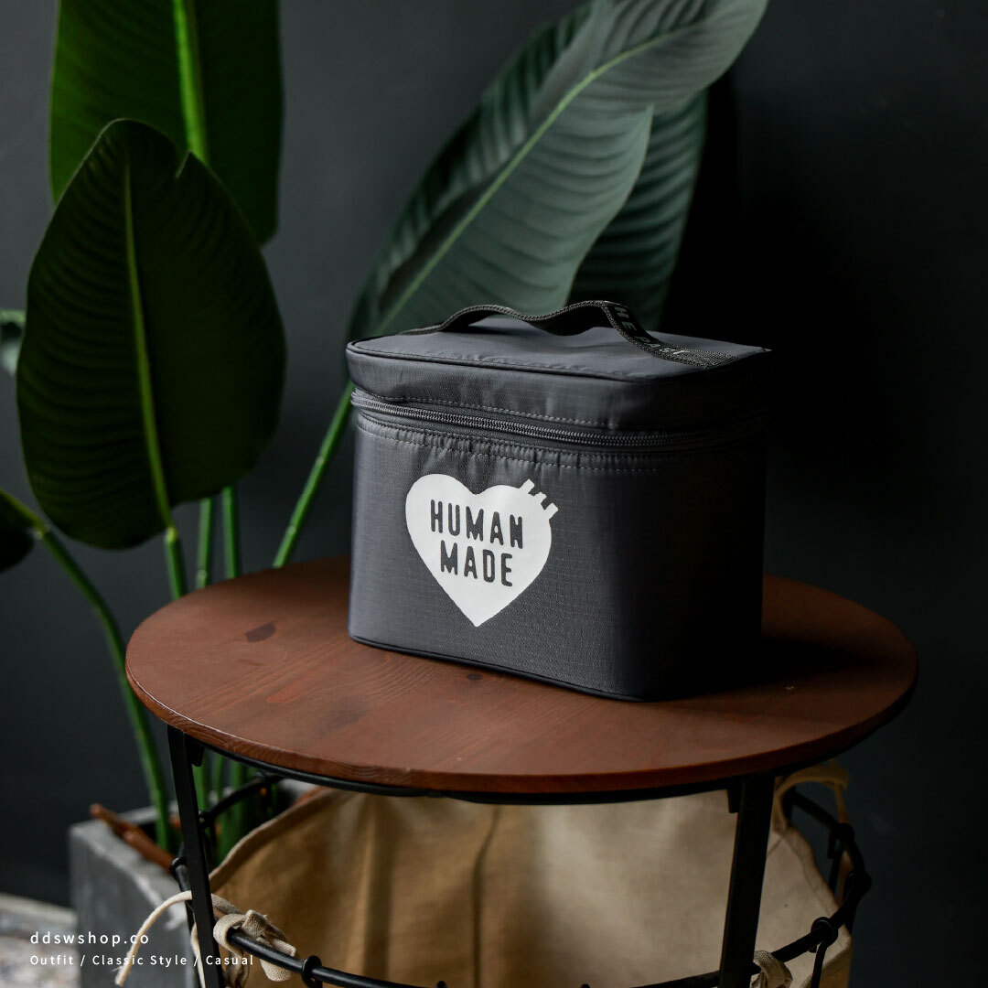 "現貨" HUMAN MADE VANITY POUCH 輕量 抗撕裂 愛心 化妝包