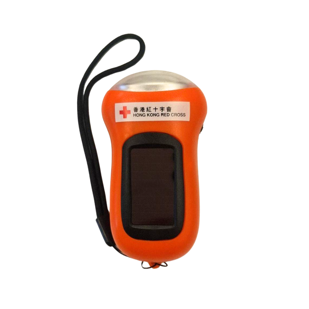 太陽能手搖電筒