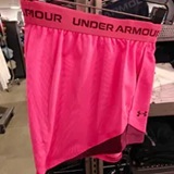 [S] UNDER ARMOUR VIRTUAL PINK/PURPLE GEMINI TECH PLAY UP TWIST WOMEN'S SHORTS, 1390380-622 (SZZ888)