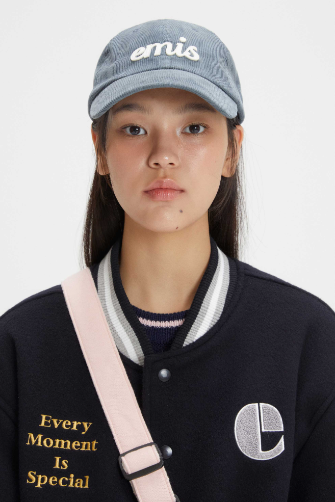 【直播】EMIS LL123137 APPLIQUE CORDUROY 棒球帽