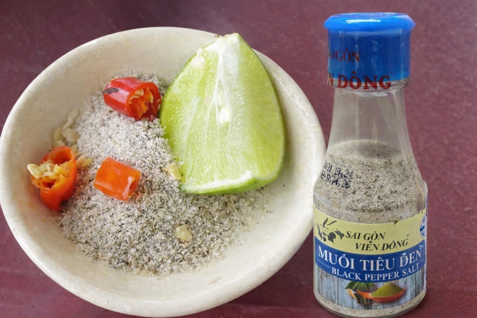 VIDOSA Black Pepper Salt 100g