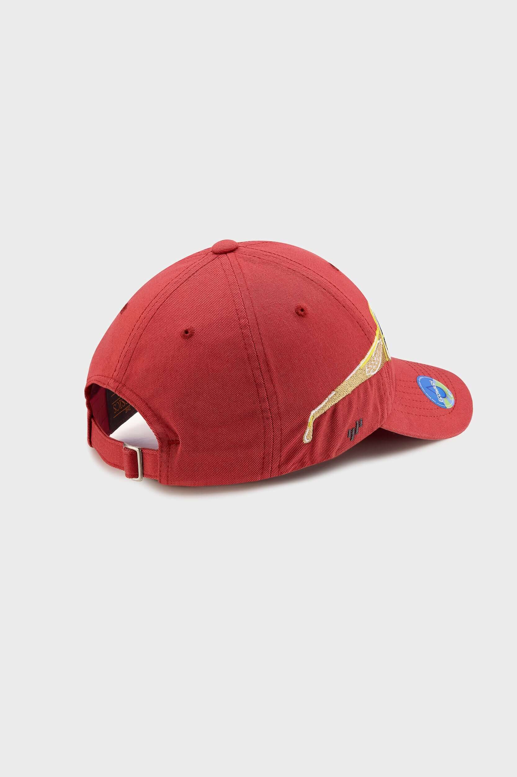 【Focus Store】現貨秒發 SSSTUFFF Cap I Wear Glasses "Red" 墨鏡刺繡 六分割帽 紅色