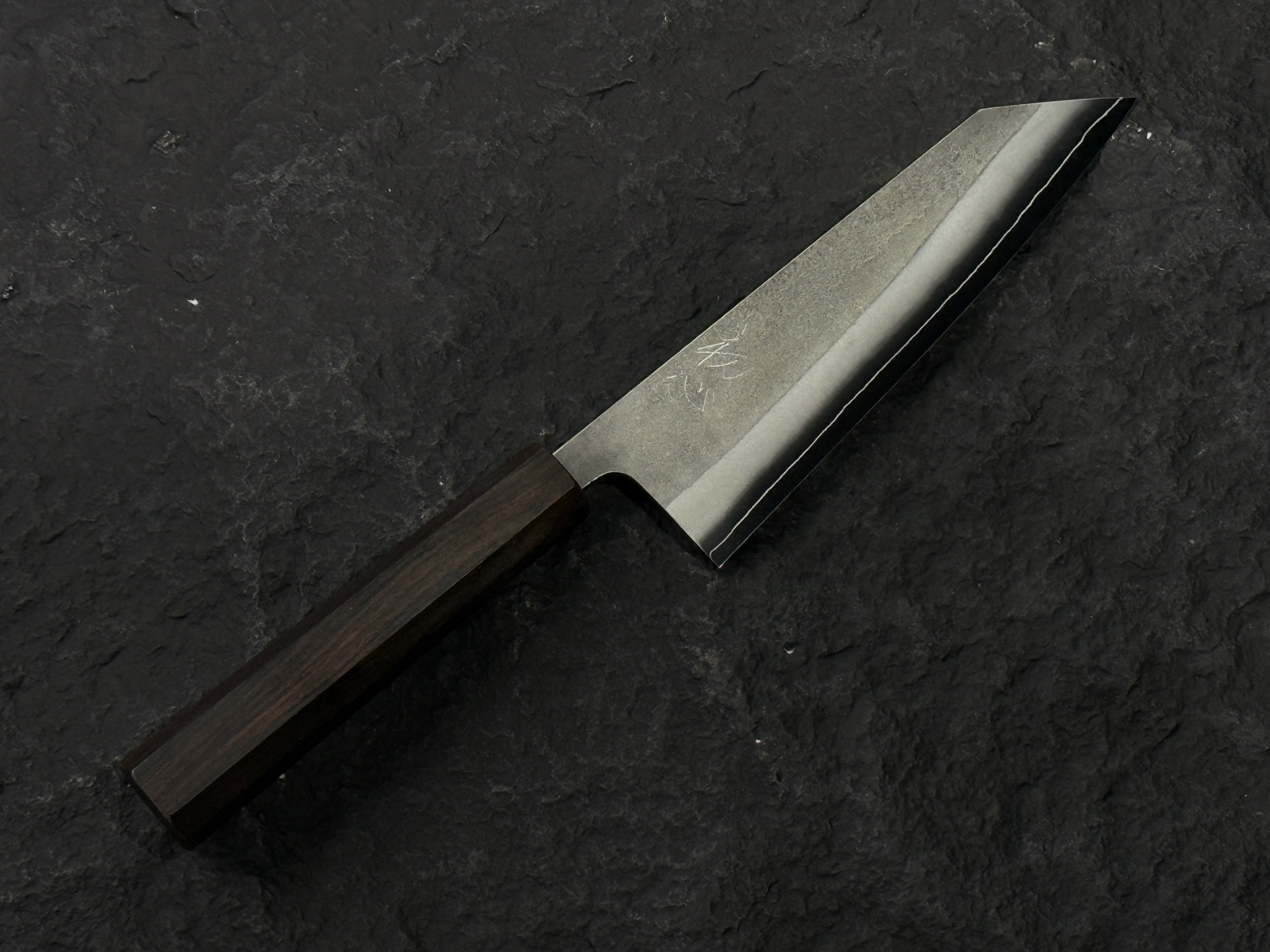 初心 吉金 SKD高速鋼 梨地 文化 黑檀柄