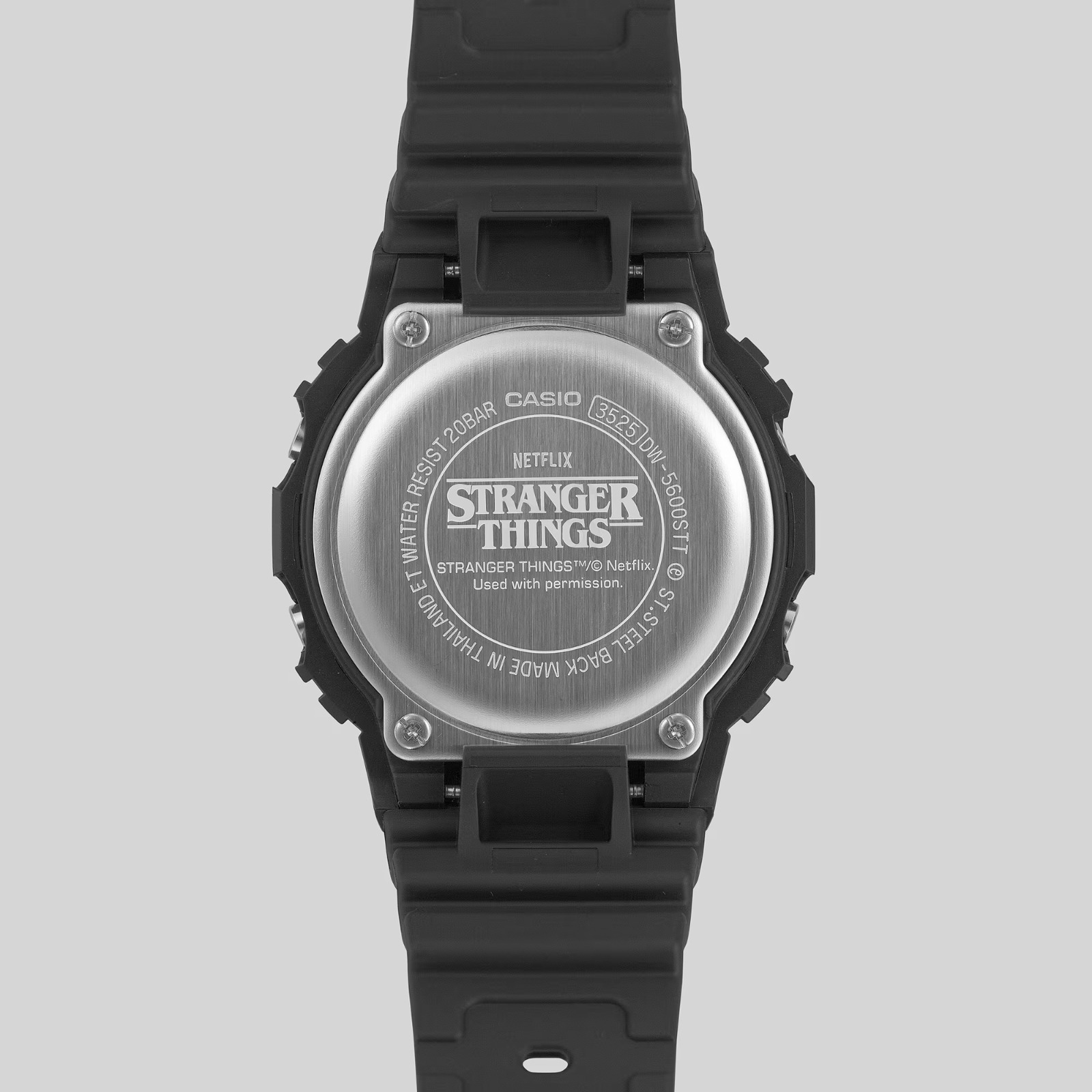 G-Shock x Netflix Stranger Things 怪奇物語DW-5600STT｜鐘古時代