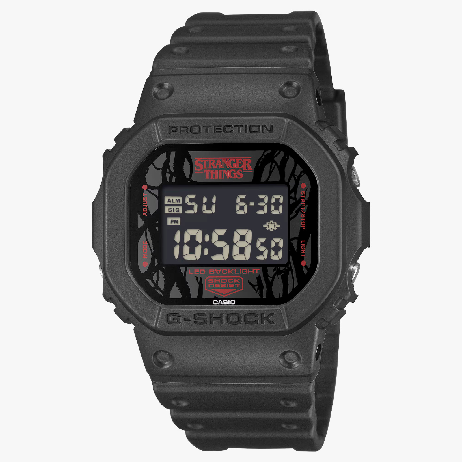 G-Shock CASIO x Netflix Stranger Things《怪奇物語》DW-5600STT-1