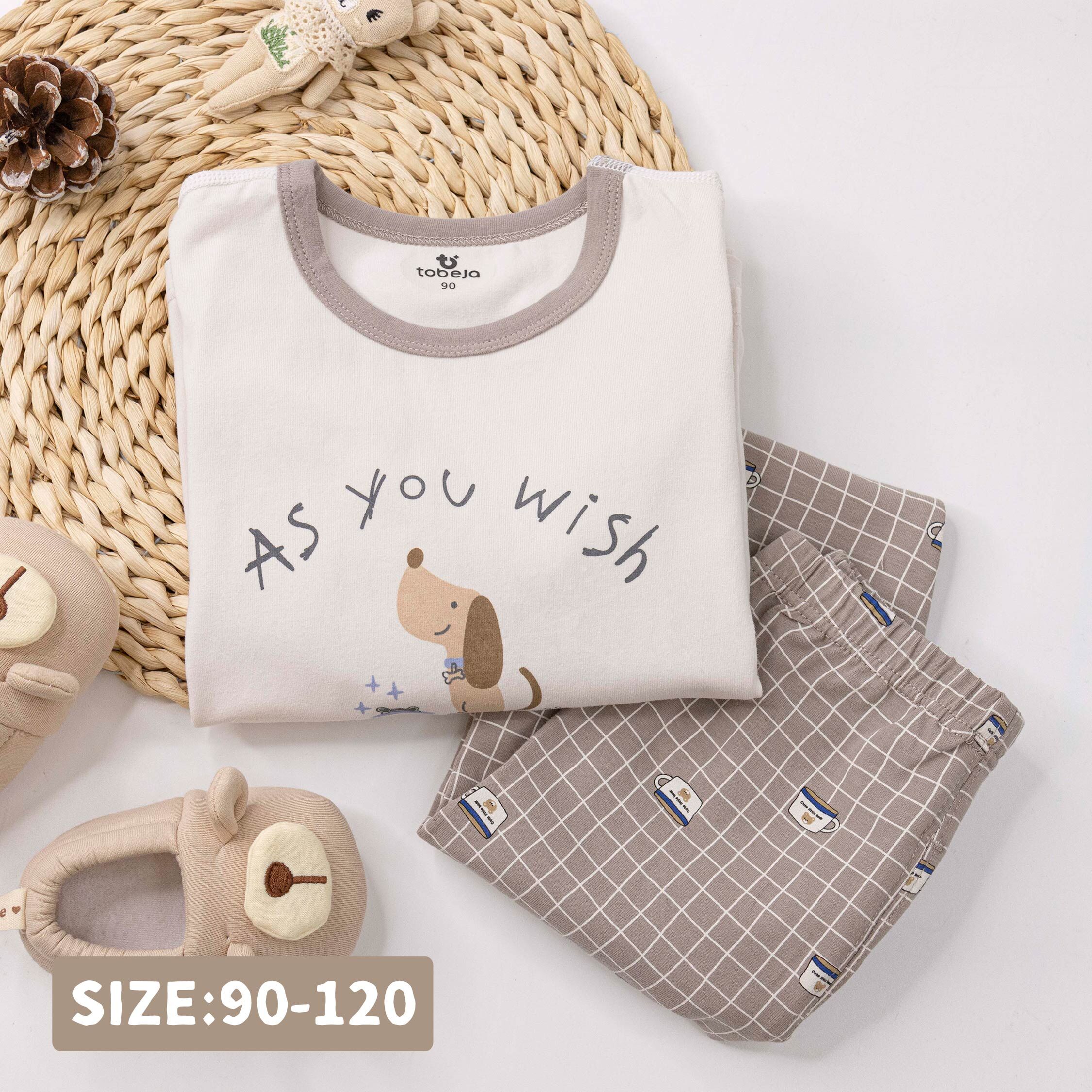 【JL5508】童趣卡通小狗狗睡衣套裝