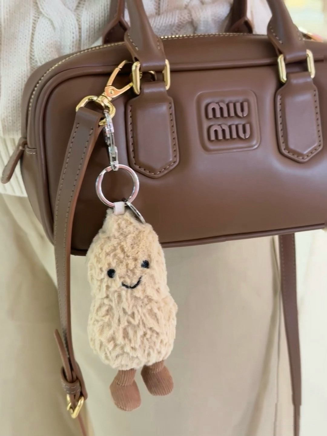 【1/2 - 1/4 週末優惠】Jellycat 趣味花生 公仔 玩偶 15cm 吊飾 12cm