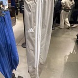 [S] ADIDAS WONDER ALUMINA/WHITE WOMENS 3 STRIPED TRACK PANTS TRICOT, JD4536-WONDER ALUMINA/WHITE (SZZ899)